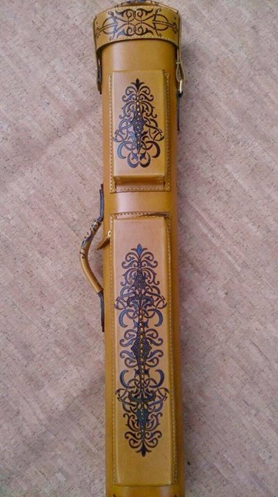 Volturi Warm Tan Cowhide/Stingray Inlays (FDV28C) Volturi Warm Tan Cowhide/Stingray Inlays (FDV28C)